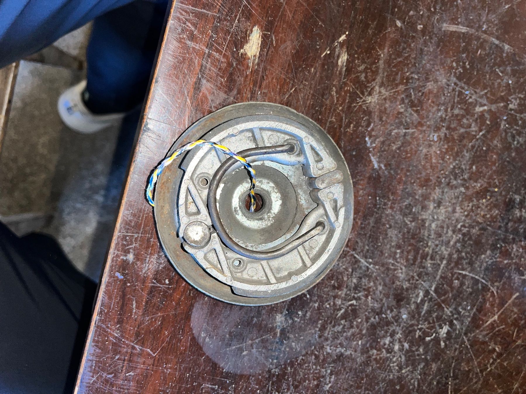 Sachs Mofa-Ersatzteile: Sachs Mofa Bremsankerplatte – Gebraucht aus Fahrni b. Thun von berger_tuning34 2