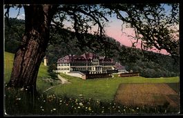 AK Aarau, Panoramablick zu Heilstätte Barmelweid