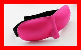 Augenmaske Augenbinde Luxus PINK Schlafmaske Bett Dunkel