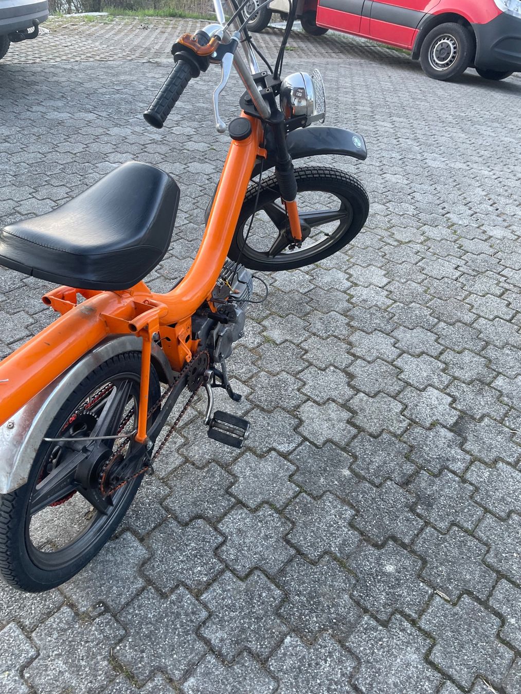 Ciclomotori: Manet Korado Supermaxi, Orange, Gebrauchter Zustand – Usato da Weissbad venduto da weissbad9057 5