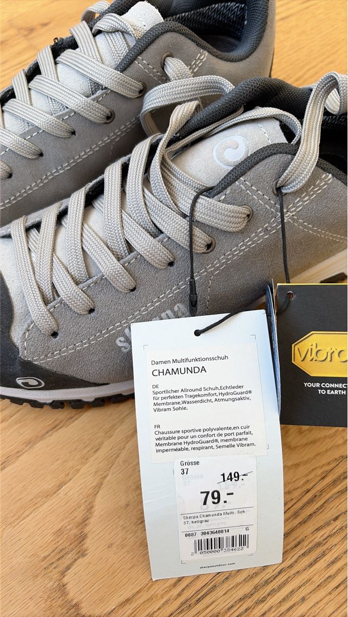 Sherpa Scarpe da donna: Wanderschuh Sherpa Gr.37, neu – Nuovo e nell'imballaggio originale da Bern venduto da jeanine_bieri 1