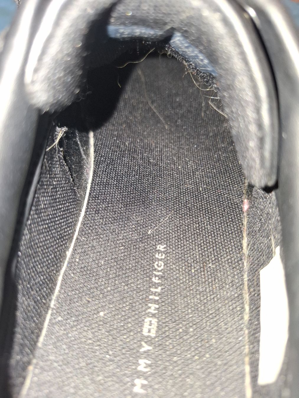 Tommy Hilfiger Damenschuhe: Baskets Plateforme Tommy Hilfiger Noires - Taille 36  – Neu (gemäss Beschreibung) aus Le Locle von QUALI-PRIX 7