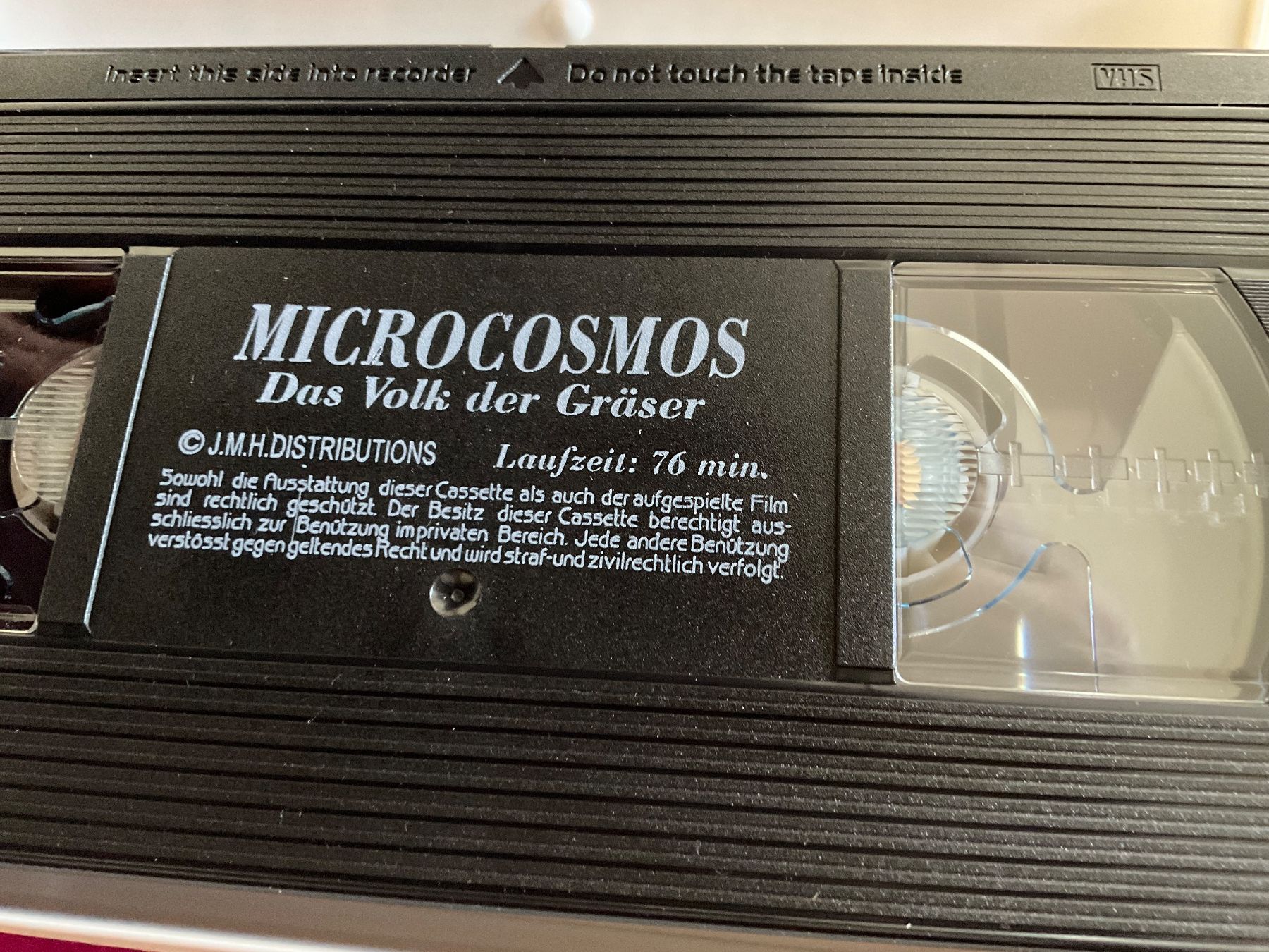 Toutes les VHS: VHS Microcosmos – D'occasion à Biel/Bienne par heygio 1