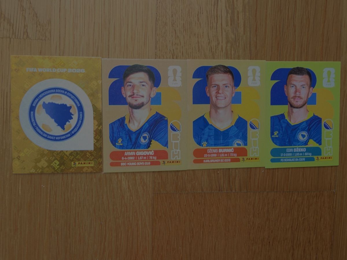 Panini Sammelbilder & Trading cards: Panini Sticker BIH – Gebraucht aus Thun von ina_8hwc