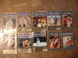 10 Stück Bastei Romane aus den 70er
