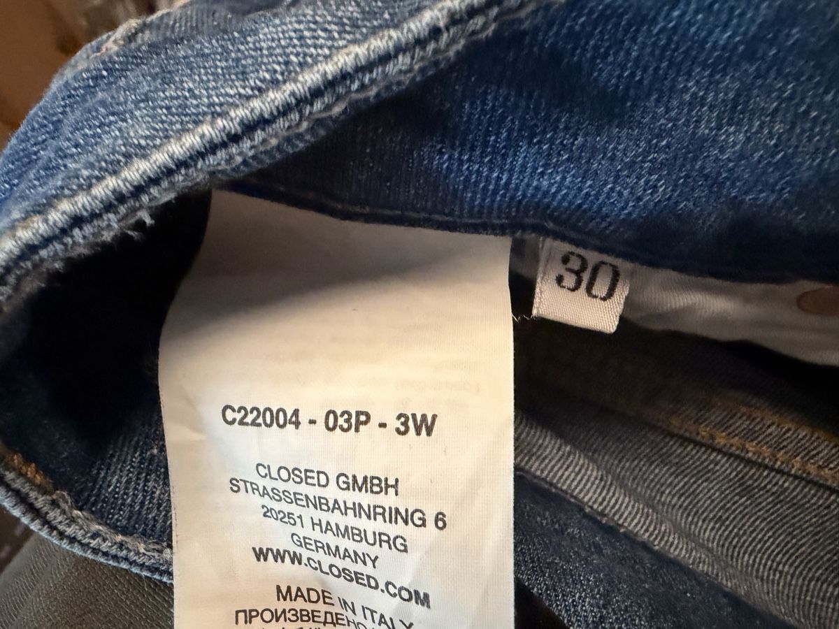 Closed Jeans: Closed Jeans Blau Grösse 30   – Neu (gemäss Beschreibung) aus Flims Dorf von Specials 3