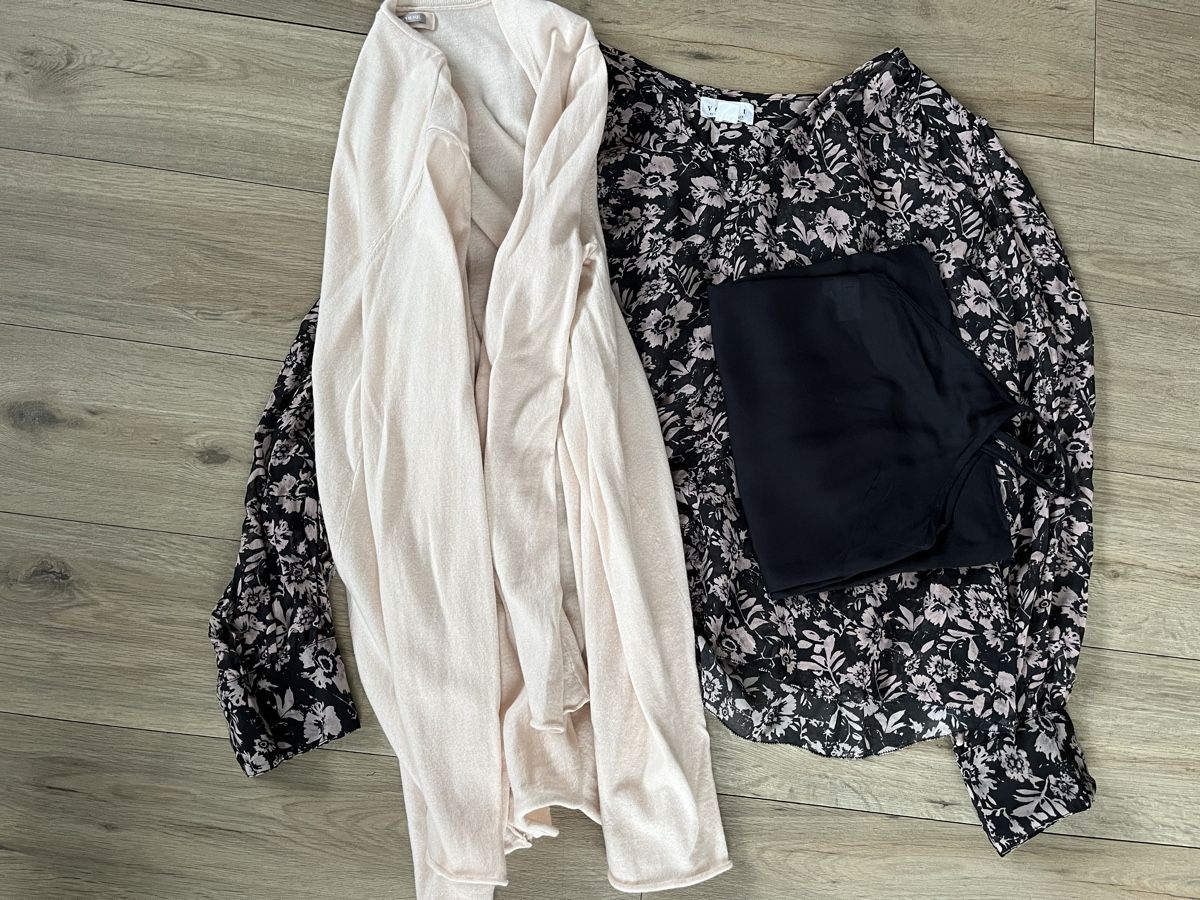 Camicette: Velvet Bluse mit Top Viscose Neu – Nuovo (secondo la descrizione) da Kerns venduto da osco01 1