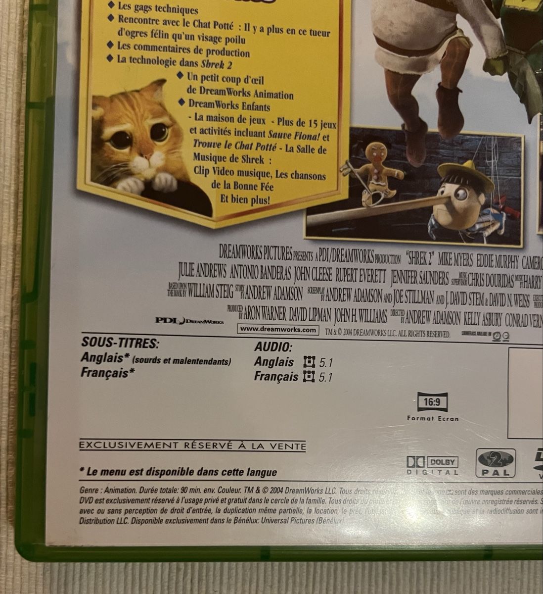 Tutti i DVDs: Shrek 2 DVD Dreamworks – Usato da Rafz venduto da SaintCruz 3