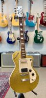 pimped Italia Maranello Gitarre in Gold Sparkle,