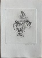 Mariarosa Mutti (1952) Radierung, handsigniert