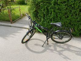 Top erhaltenes Velo "Neon" mit Gepäckträger, perfekt für ...
