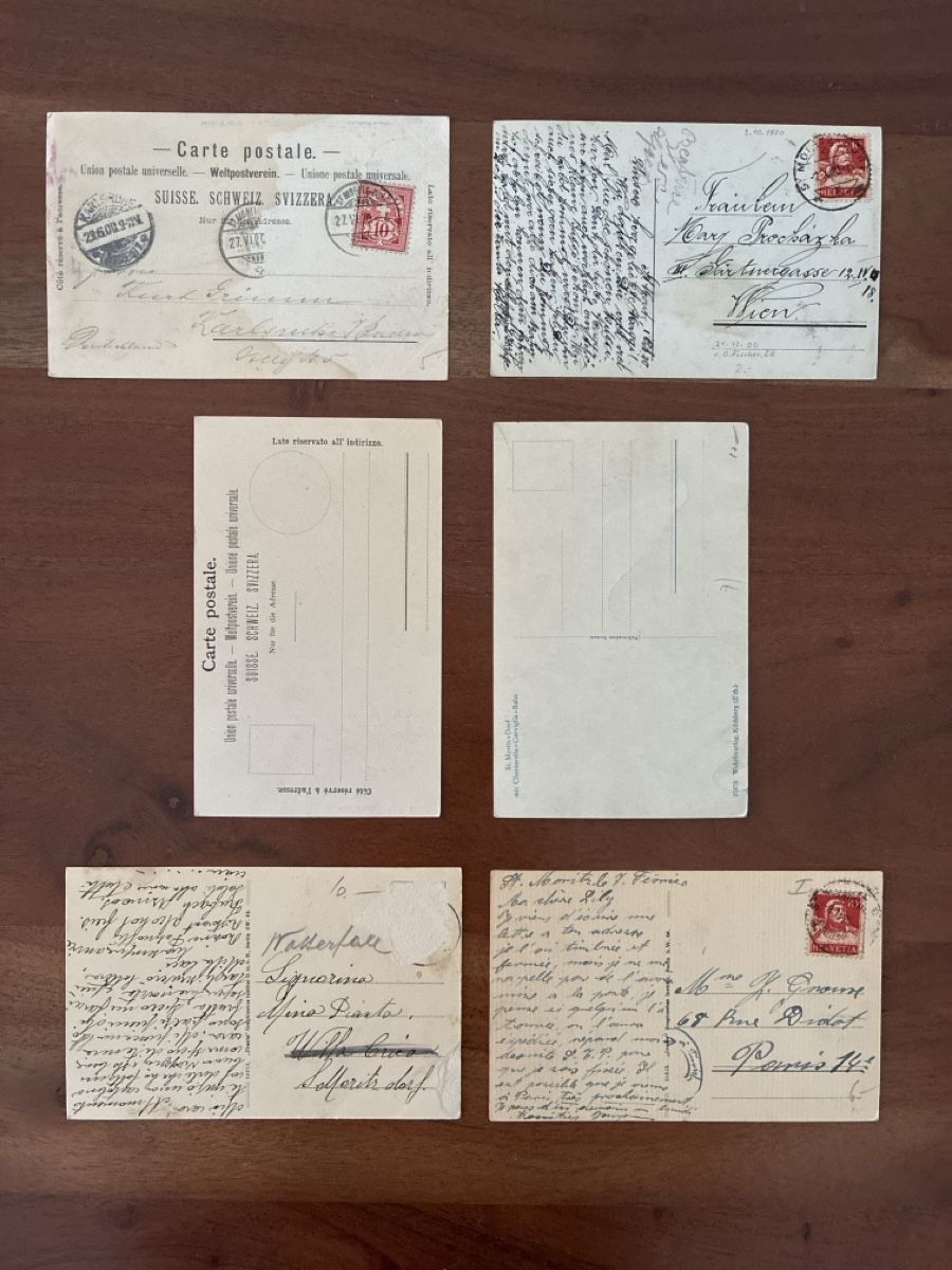 Cartes postales: 12 Ansichtskarten Schweiz von St. Moritz GR.  D – D'occasion à Oftringen par Cla.vD.74 3