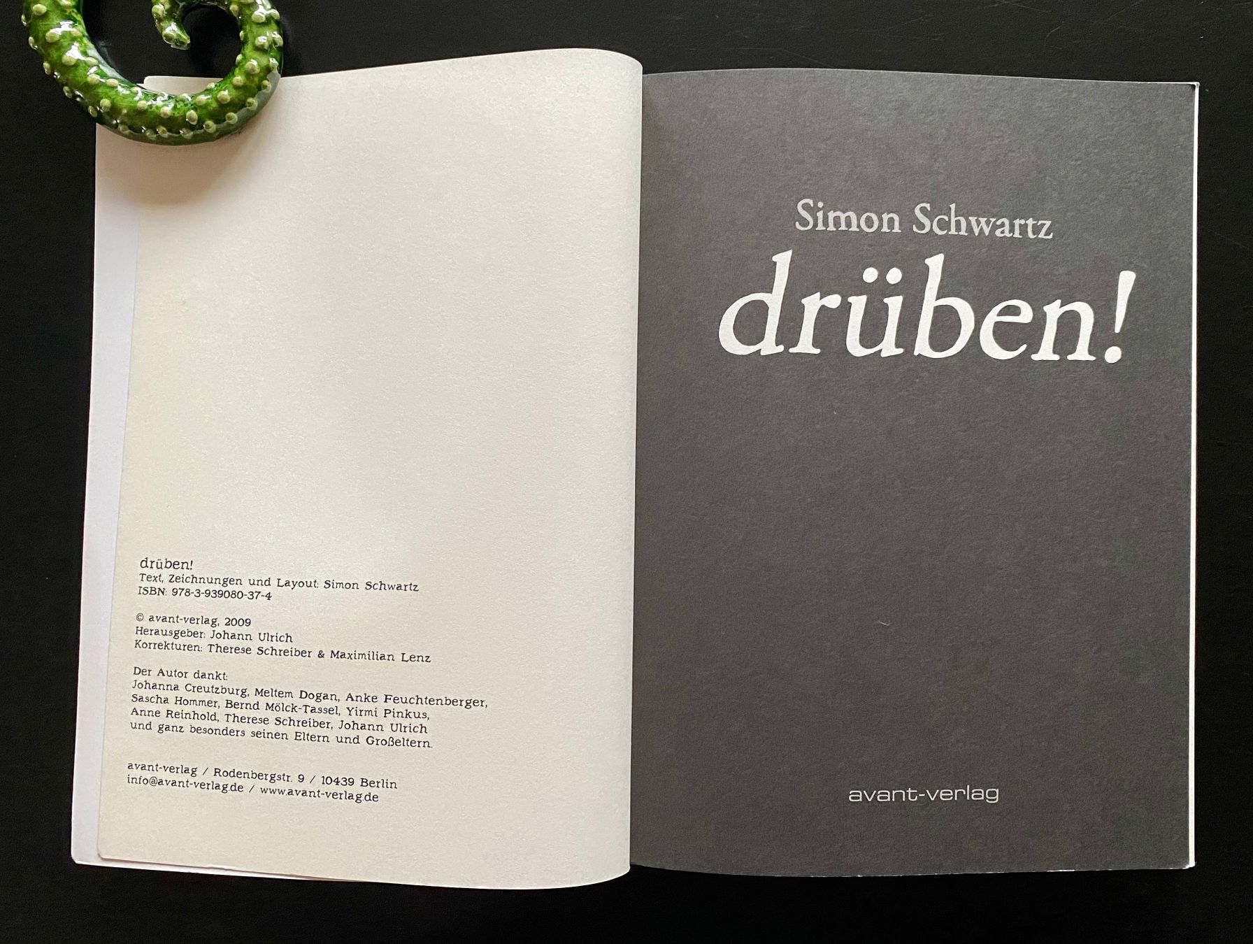 BD: drüben! / Simon Schwarz – D'occasion à Nussbaumen AG par schuba2000 2