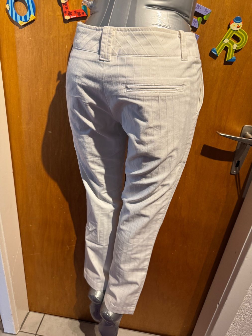 Hosen: Damen Hose Weiss Lang Gr S – Gebraucht aus Frenkendorf von Style365 2