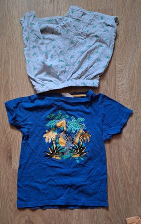 Pijama kurz  Dinos Grösse 110/116