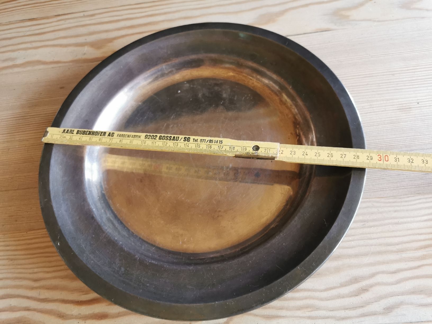 Piatti di portata: Platte versilbert 39, 1040g, Wellner Früchteschale – Usato da Berneck venduto da nerina49