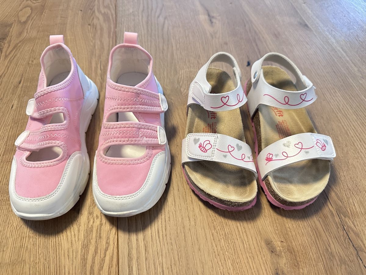Scarpe per ragazze: 2x Sommerschuhe Gr. 30 – Usato da Windlach venduto da Binchen0