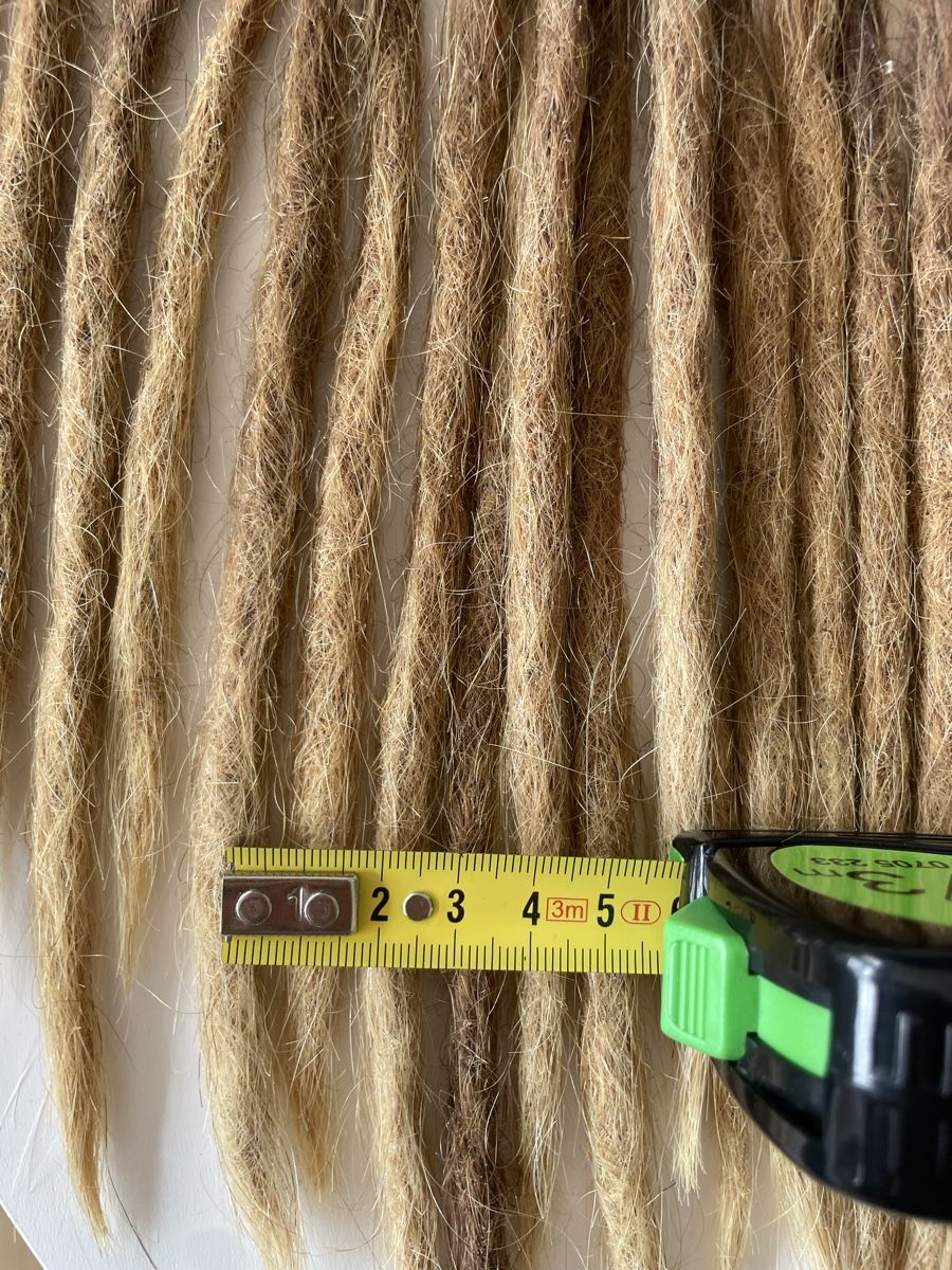 Parrucche: Dreadlocks Echthaar  Extensions 30 cm ---30 Stück – Usato da interlaken venduto da caliban 2
