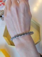 Joli bracelet vintage en argent  avec des roses 🌹✨