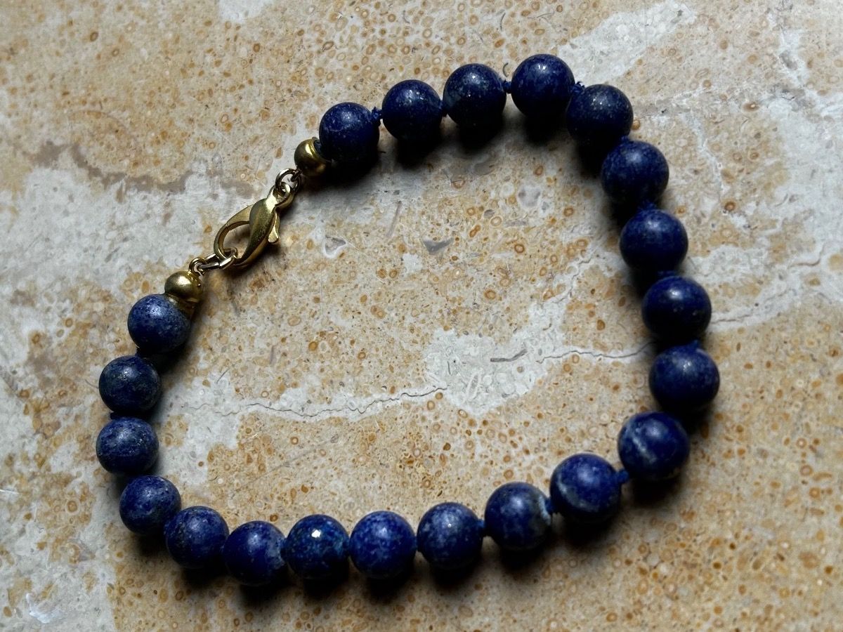 Bracciali & Braccialetti: Armband Lapislazuli (21.3cm) – Usato da Dittingen venduto da Bellevista 4