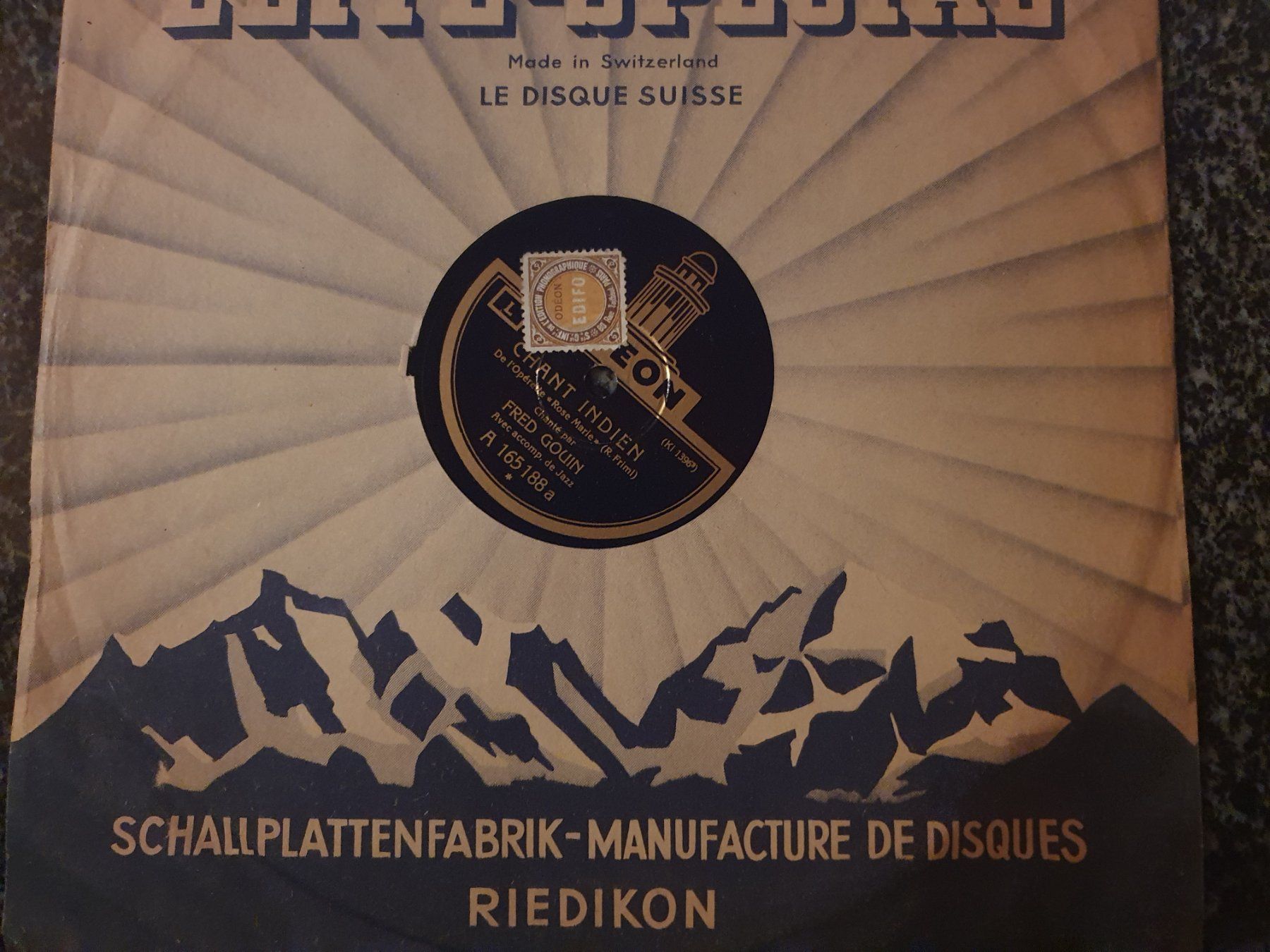 Dischi in vinile: Schallplatte- Fred Gouin – Usato da Grandval venduto da JeroenK 1