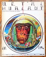 Métal hurlant numéro 4 (!). Couverture Moebius