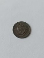 1 Rappen 1891 schmale Kreuz 
