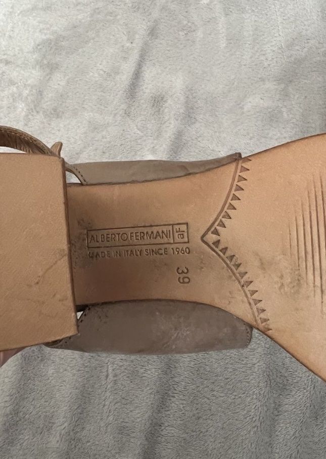 Scarpe da donna: Alberto Fermani Ledersandale Gr. 39 – Usato da Lax venduto da Napili 4