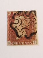 One Penny Red 1841, Platte 17