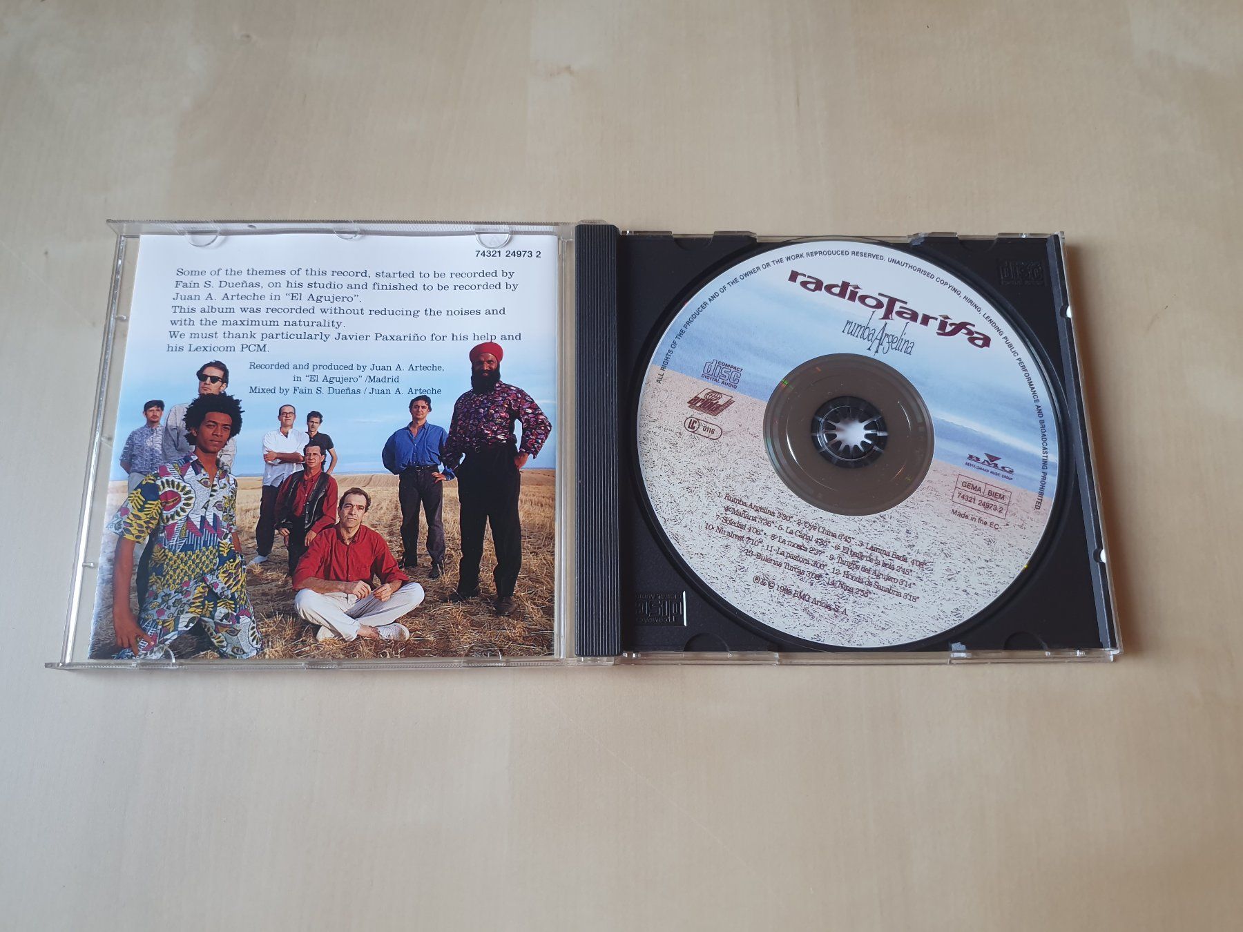 CD: Radio Tarifa Rumba Argelina – Usato da Stansstad venduto da collectorsshop 2