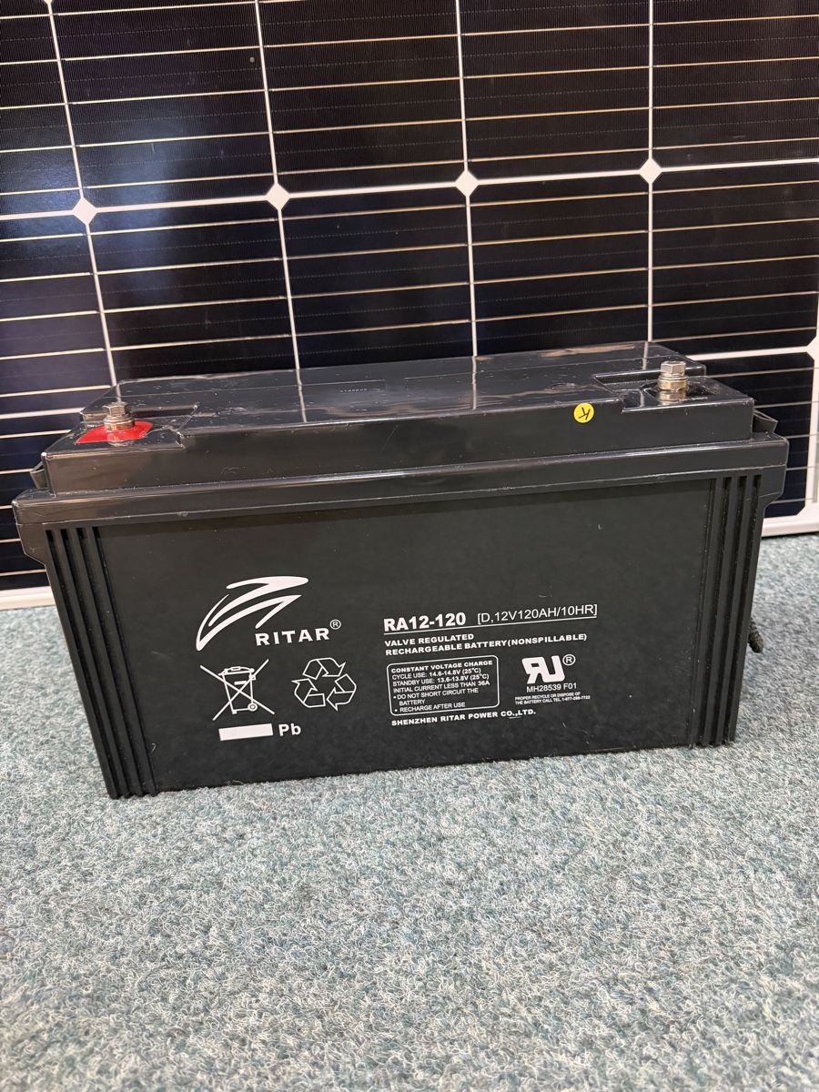 Solargeräte und Solarprodukte: Solarbatterie 120Ah – Gebraucht aus Aarau von Gartensolar