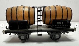 BUCO 8667 SBB historischer Weinfasswagen, Holzfässer Sp1 o.V