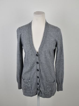 Cassis Strickjacke Gr.38 mit 47% Merino