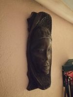 Masque Afrique bois massif 