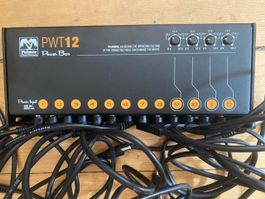 Palmer PWT12 MKII Pedal Board Netzteil 12 Outputs