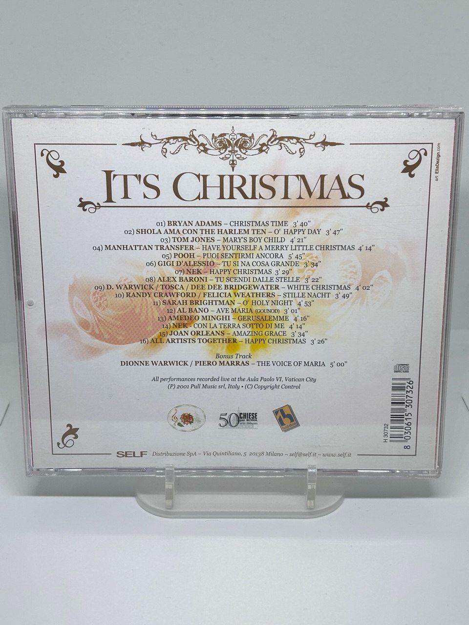 CD: CD "It's Christmas - Exclusive" 2001 – Usato da Giubiasco venduto da LorisVale 1