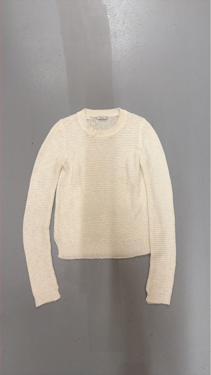 Zara Maglioni & Felpe: Zara Knit Pullover creme Grösse S neuwertig – Nuovo (secondo la descrizione) da Samstagern venduto da UM94
