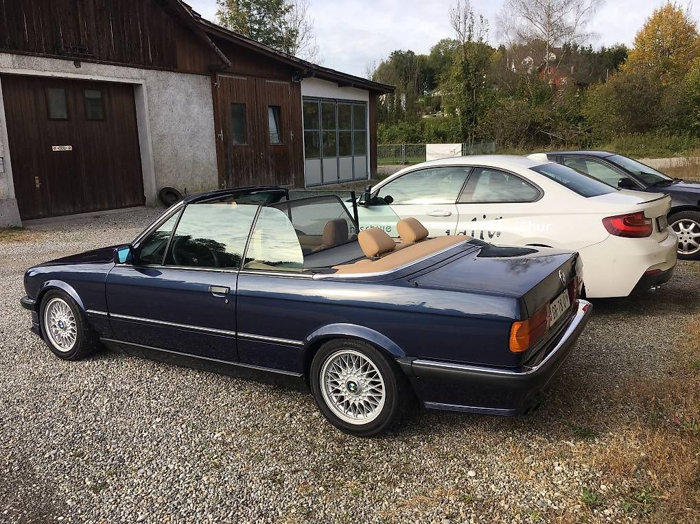 Autos: Wunderschöner BMW E30 325i Cabrio – D'occasion à Rhäzüns par t5driver 1