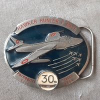 Gürtelschnalle Hunter Schweizer Luftwaffe