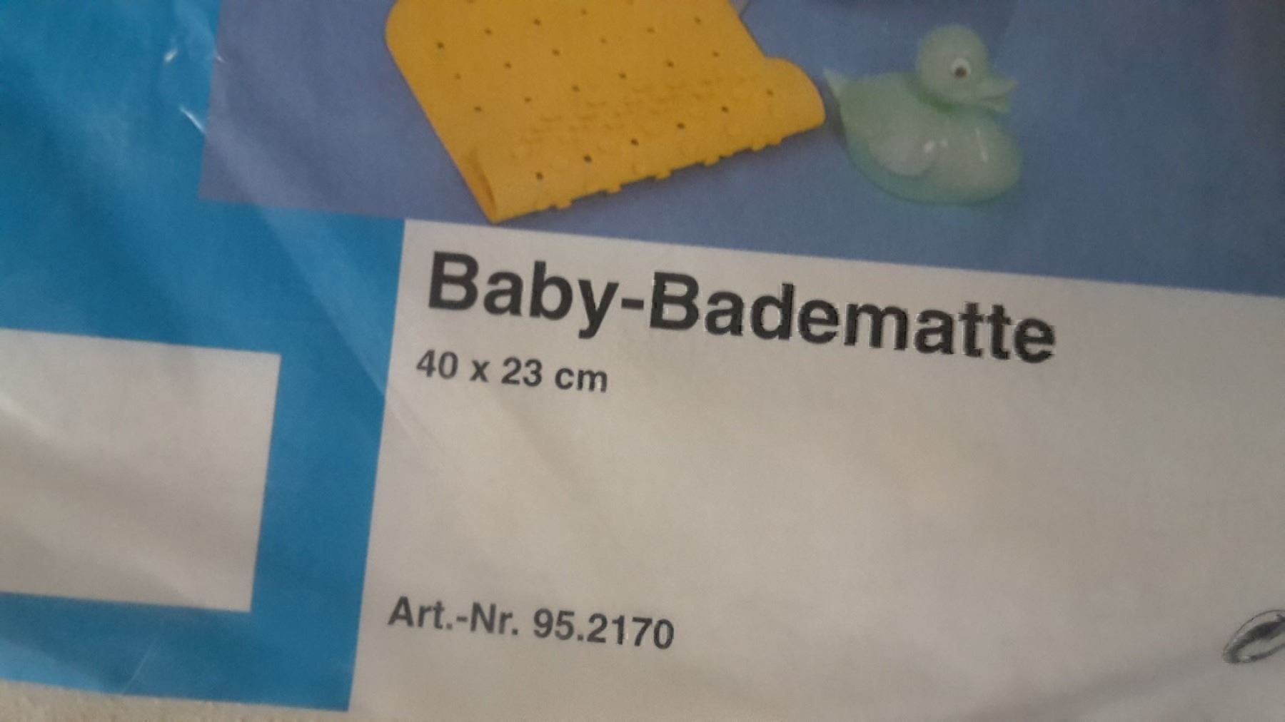 Vasche da bagno: Baby Badematte – Nuovo e nell'imballaggio originale da Schwarzenburg venduto da Flamingo07 1