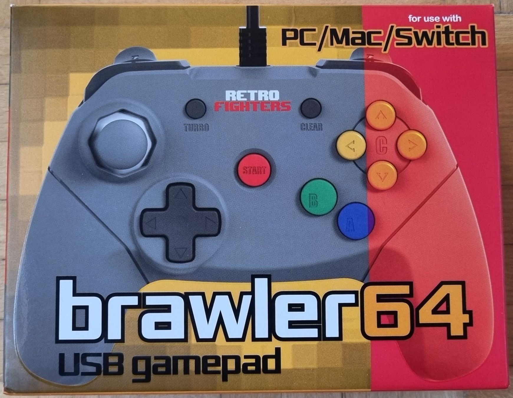 Controller: Retro Fighters Brawler64 USB : N64 Controller für Switch/PC – Neu und originalverpackt aus Froideville von xXSebastienXx 3