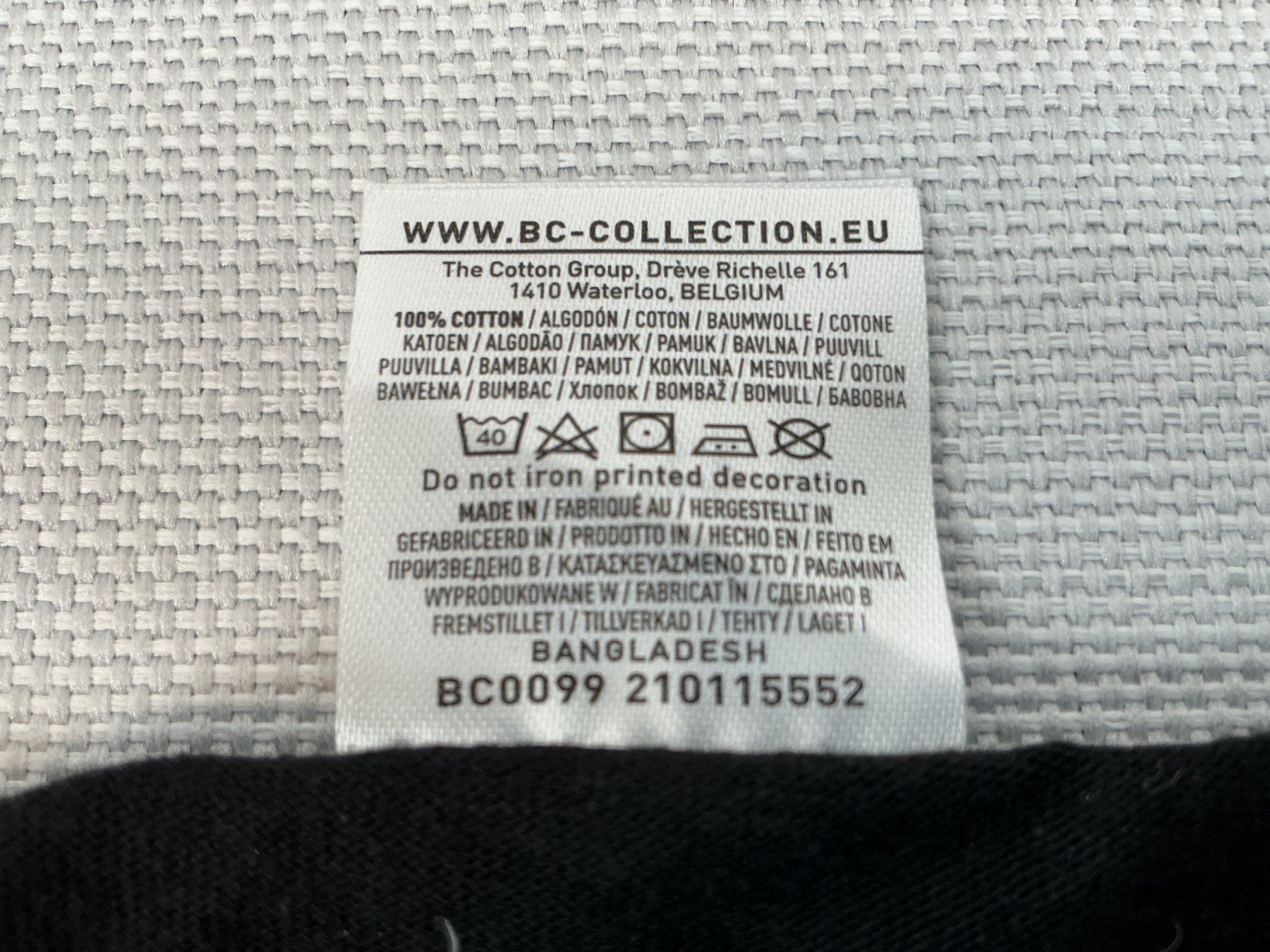 T-shirt: B&C Collection T-Shirt schwarz M – Nuovo (secondo la descrizione) da Richterswil venduto da Restwert_Richterswil 5