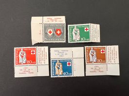 Serie mit Tab 1957 **  Pro Patria  (2382)