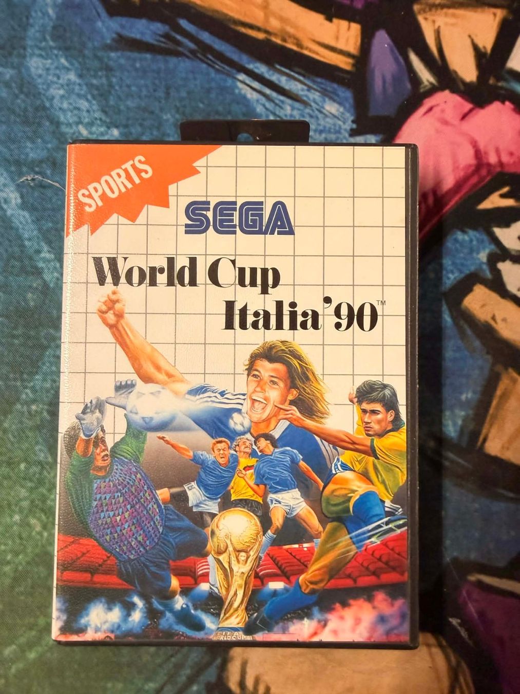 Sega Jeux: World Cup Italia 90 Sega Master System – D'occasion à Giubiasco par Ticinerd
