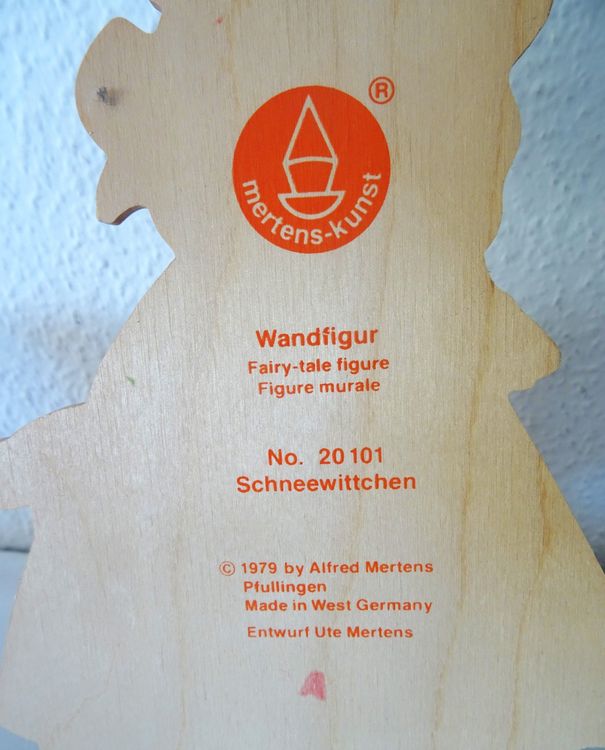 Kinder Wandgarderobe Schneewittchen und die 7 Zwerge 80er (Gebraucht ...