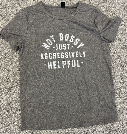 T-Shirt mit Aufdruck, Grösse M, neu