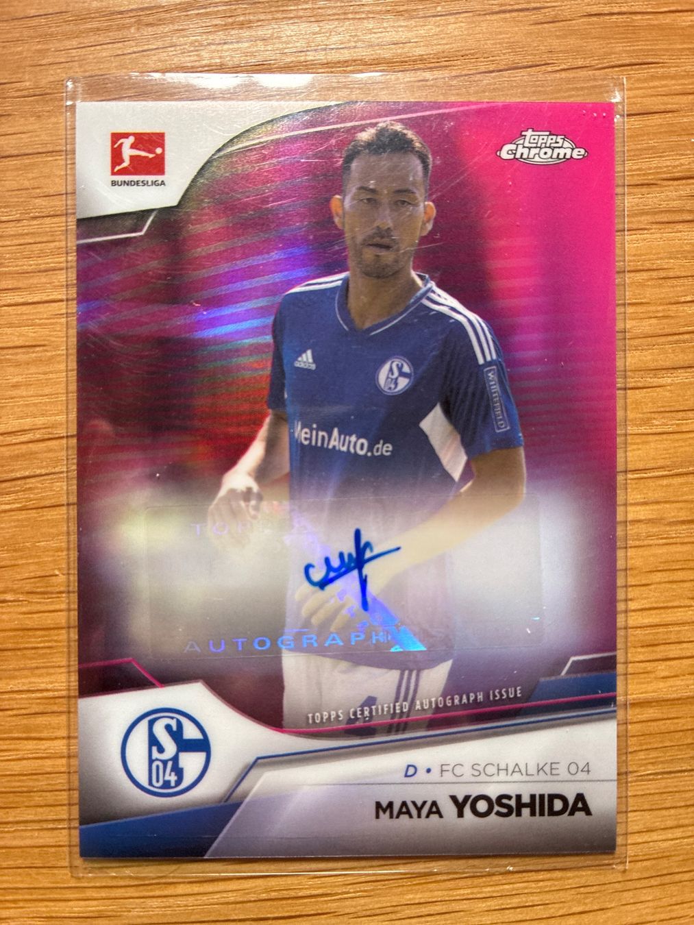 Topps Cartes à collectionner: Topps Chrome Maya Yoshida Schalke Autogramm /150 – D'occasion à Solothurn par MegaDaggi