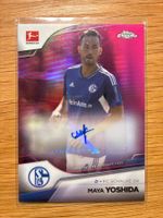 Topps Chrome Maya Yoshida Schalke Autogramm /150