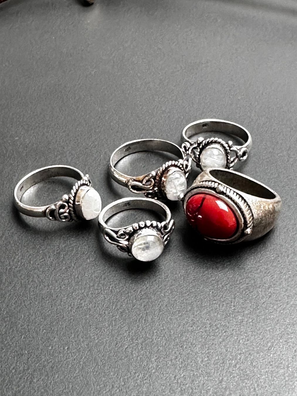 Zara Catenine: Modeschmuck Set / ZARA Halskette / Ringe / Boho-Style – Usato da Haldenstein venduto da enie123 2