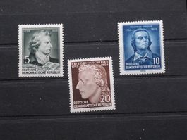 DDR 1955 Friedrich Schiller **